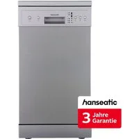 Hanseatic Standgeschirrspüler HG4585E97636S, 9 Maßgedecke, inkl. 3 Jahre Herstellergarantie