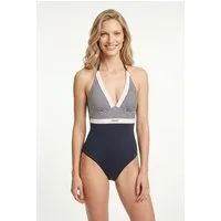 JOOP! Badeanzug Stripes Wattierte Cups, herausnehmbare Pads