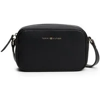 Tommy Hilfiger Umhängetasche TH LOGO CAMERA BAG, Damen Schultertasche, Minibag mit verstellbarem Umhängeriemen