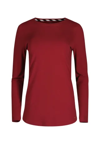 SKINY - SKINY Damen Shirt lg. A. Night In Skiny 04 biking red - Gr. - 38