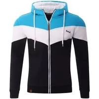 Reslad Sweatjacke Reslad Sweatjacke Zipper RS-1007 (1-tlg) Winter-Pullover Kapuzenpullover Sweater Hoodie Pulli Sweatshirt