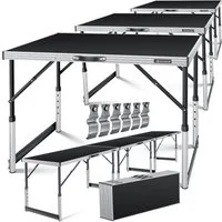 KESSER Tapeziertisch, Multifunktionstisch Profi 3- teilig, 100 60 cm