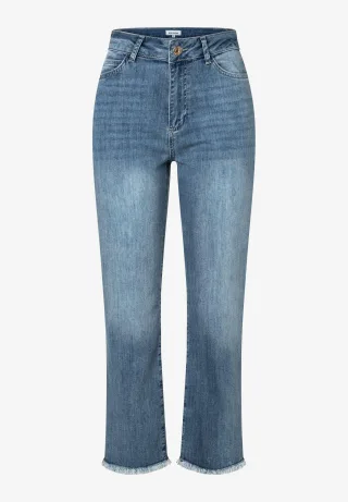 MORE & MORE - 7/8 lange Jeans denim - Gr. - 40