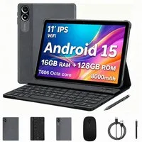 VASOUN TAB15 Android Tablet 11 Zoll,mit Tastatur,Stift,Maus, 8000mAh Tablet (11-Zoll-Tablet", 128 GB, ( 5G WiFi,8MP,FHD Display,zwei Lautsprecher)