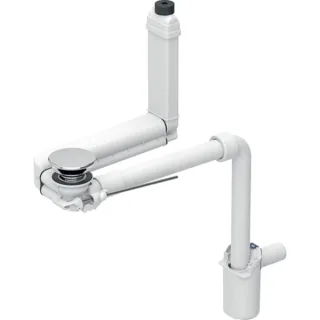Geberit Clou Waschtisch Ablauf d40 Raumsparmodell mit 152059211