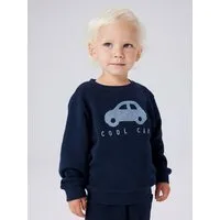 Name It Sweatshirt NMMOBEAR NREG SWEAT UNB mit hochwertiger 3D-Stickerei