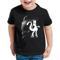 style3 T-Shirt pokemon mewtwo mew ash ketchum pikachu glumanda relaxo gengar enton