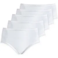 Schöller Taillenslip 5er Pack Damen Taillenslip Baumwolle-Elasthan (Packung, 5-St) Zwickel