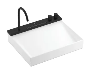 Hansgrohe Avalegra AquaUnit 580/475, Mattschwarz, 22472670 22472670