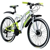 Galano Mountainbike Volt DS, 21 Gang, Kettenschaltung, 26 Zoll Jugendfahrrad MTB Fully ab 160 cm für Mädchen und Jungen