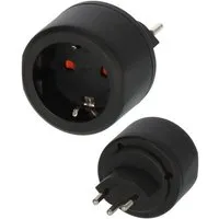 Brennenstuhl Reisestecker Schuko auf CH Steckertyp F (Schuko) auf J (CH) Adapter zu Typ F (Schuko)