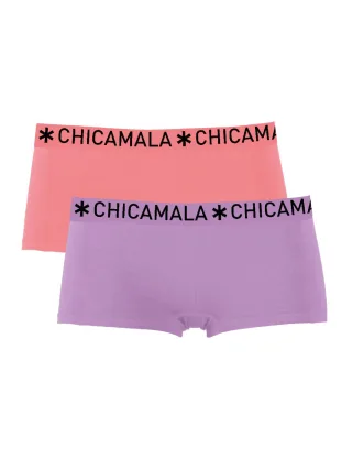 Chicamala Boxer – 2er-Pack – Unterwäsche für Mädchen