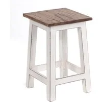DESIGN DELIGHTS Hocker Sitzhocker MADERO, 48x30cm(HxB) Altholz Holzhocker, massivholz Hocker