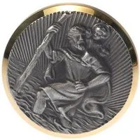 HP-AUTOZUBEHÖR Zubehör-Set Autoplakette Christophorus 19121