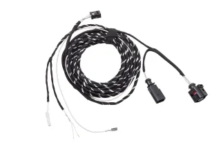 Original Kufatec Kabelsatz Kabelbaum Adapter Rückfahrkamera für VW Golf 8 CD (VIII) Limousine