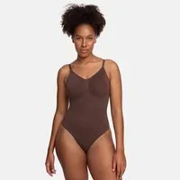 cfab (creamy fabrics) Shaping-Body Bodysuit Sculpting Shapewear mit String-Braun-2XL (1-tlg)