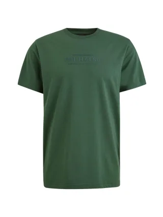 PME Legend - Short sleeve r-neck cotton elastane jersey trekking green - Gr. - L