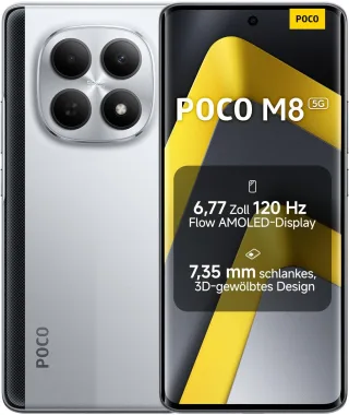 Xiaomi Poco M8 256GB [Dual-Sim] silber