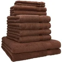 Betz Handtücher 10-teiliges Handtuch Set Premium, 100% Baumwolle (10-St), 4 Handtücher 50x100 cm, 2 Duschtücher 70x140 cm, 2 Gästetücher 30x50