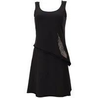 Guru-Shop Midikleid Minikleid aus Bio-Baumwolle im Lagenlook,.. alternative Bekleidung