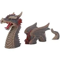 HOBBY Aquariendeko Red Dragon 1 mystische Aquariendekoration