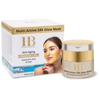 H.B. Dead Sea Minerals Gesichtsmaske Health&Beauty 24K Gold Gesichtsmaske Totes Meer Mineralien 50ml