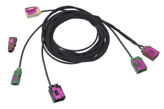 Original Kufatec Kabelbaum Kabel TV Antennen Module für Audi A8 4H