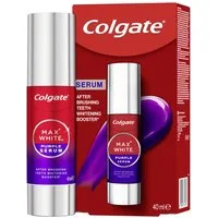 Colgate Zahnbleaching-Gel Colgate Max White Smile Gloss Purple Serum Zahnaufhellungsbooster, Zahnaufhellungsbooster