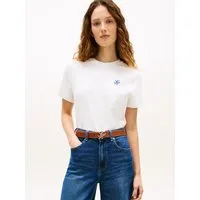 Tommy Hilfiger Kurzarmshirt TH SCRIPT REGULAR C-NECK SHORT SLEEVE TEE