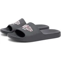 Tommy Jeans TJM INJECTED SANDAL Pantolette Sommerschuh, Strandschuh, Flat mit Logoemblem - in schmaler Form