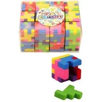 Henbrandt Radiergummi Puzzle Kinder Gummi Würfel ca. 2.7cm, ideal als Mitbringsel für Partys