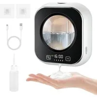 FELIXLEO Seifenspender Seifenspender Automatisch Wandbefestigung Schaum Sensor Weiß 320ML, (1-tlg)