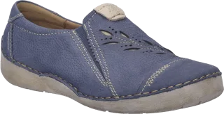 Josef Seibel Slipper "Fergey 42" Slip-On Sneaker, Halbschuh, Schlupfschuh mit Gummizügen, G-Weite