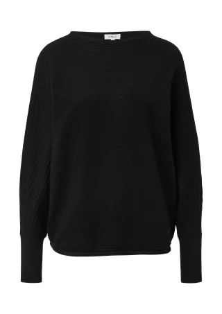 s.Oliver - Strickpullover schwarz - Gr. - 44