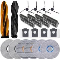 VERCO Reinigungsbürsten-Set Reinigungskit für Dreame, Für Dreame X50 Ultra Complete, Für Dreame L50 Pro Ultra, Für Dreame X50 Master, Für Dreame Matrix10 Ultra, Für Dreame L40s Ultra, Für Dreame L40s Pro Ultra, Für Dreame L40 Ultra Gen 2, Für Mova V5