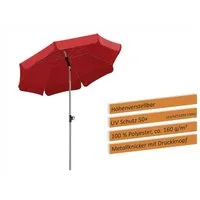 Schneider Schirme Sonnenschirm Schneider Sonnenschirm Locarno rot Ø 150 cm