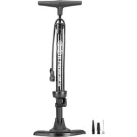 HEYNER Fahrradpumpe Premium Hochleistungs-Handpumpe mit Manometer (1-tlg)