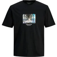 Jack & Jones T-Shirt JORVESTERBRO Picture Tee SS Crew Neck SN mit Print auf der Vorderseite