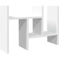 vidaXL Organizer Schreibtisch-Organizer Weiß 34,5x15,5x35,5 cm Holzwerkstoff