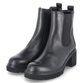 Gabor Chelsea Boots  Schwarz - Gr. 37 -  Textil