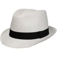 Lipodo Sonnenhut (1-St) Sommerhut mit Ripsband, Made in Italy