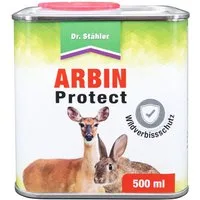 Dr. Stähler Vergrämungsmittel Arbin Protect - Schutz vor Wildverbiss für Bäume und Sträucher, 500 ml, Schützt Zierpflanzen, Obstgärten und empfindliche Gartenbereiche, 1-St., Effektiver Schutz, Einfache Anwendung, Wetterfest und langlebig, Duftbarrie