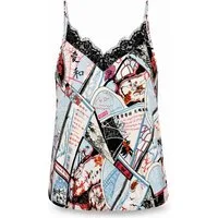 Freeman T. Porter Shirttop Daliane Tokyo Street Damen Top - Top Damen - Trägertop - Spitzentop