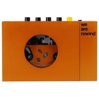 We Are Rewind Portable Bluetooth Cassette Player Kassetten Player