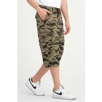 Kendindza Collection Cargoshorts Zipp Off Bermuda Shorts Herren kurze Hose 3/4 Hose Cargo Camouflage Taschen abnehmbare Beine kurze Hose Herren Cargoshorts Sommer