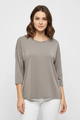 ONLY 3/4-Arm-Shirt "ONLHANNAH 3/4 TOP JRS"