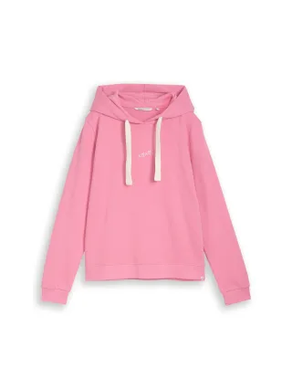 Denim Tom Tailor - Hoodie Sweatshirt mit Stickerei soft blush rose - Gr. - S