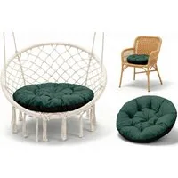 Amazinggirl Dekokissen Hängesessel Kissen Sitzkissen für Hängeschaukel 60 cm - Outdoor