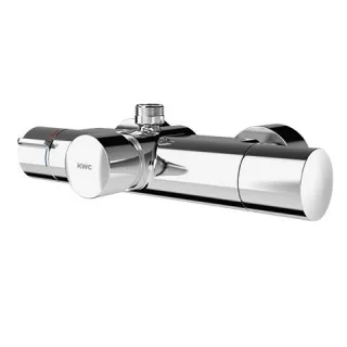 KWC Aquarotter Wandbatterie, F5, hydr., Thermostat, für Bogen/Duschrohr, C-Modul, 3600008422 3600008422