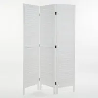 DESIGN DELIGHTS Paravent RAUMTEILER COTTAGE, Holz 170x120cm (HxB) Sichtschutz Paravent Raumtre